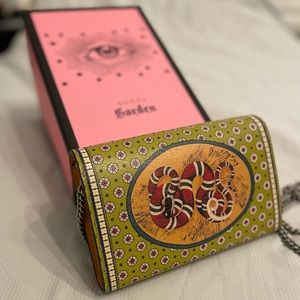 Gucci Garden Green Purse-LIMITED EDITION- BRAND NEW